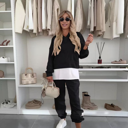 NANCY - EFFORTLESS CHIC HOODIE SET