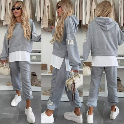 NANCY - EFFORTLESS CHIC HOODIE SET