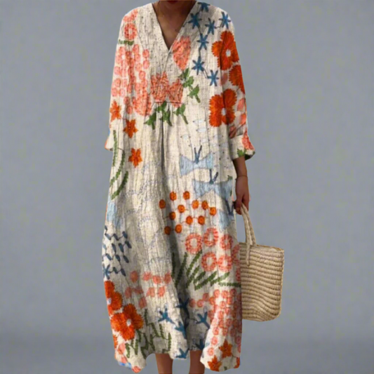 Kate - Elegant Geometric Dress