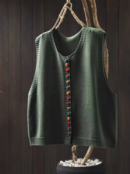 MONICA™|CLASSIC KNIT VEST