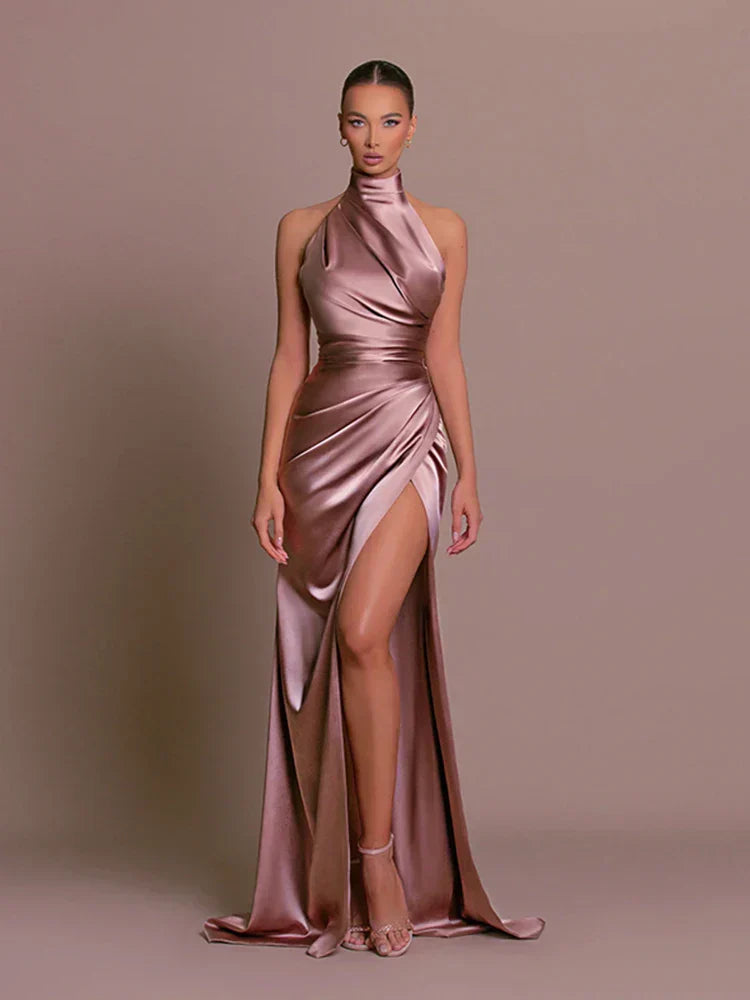 Rylee | Sleek Slit Gown