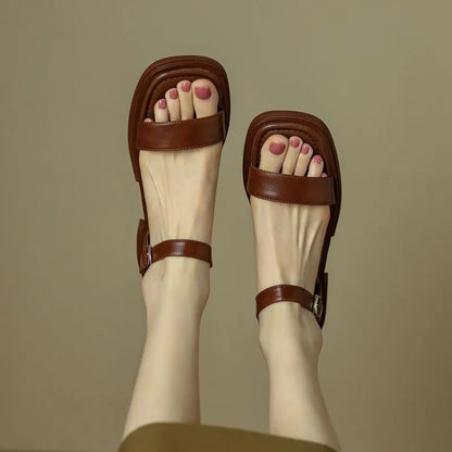 AVA – MINIMAL STRIDE STRAP SANDALS
