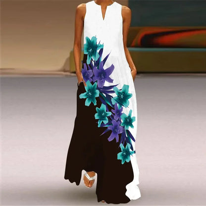 MONICA – BLOOM IN SILENCE MAXI DRESS