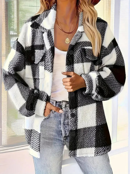 REBECCA – COZY BUTTON-UP JACKET