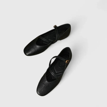 MARGARET – ELEGANT STRAP BALLET FLATS