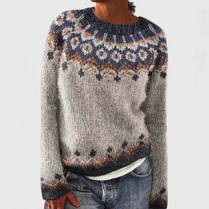 ELISE – NORDIC KNIT SWEATER