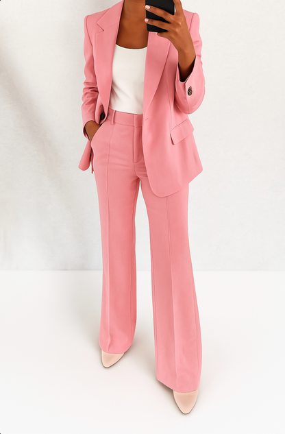 COURTNEY – POWER CHIC PANTSUIT SET