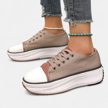 TAYLOR – PLATFORM LACE-UP SNEAKERS