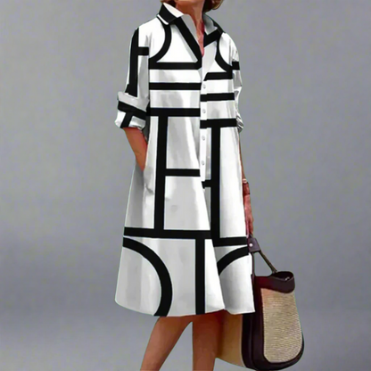 ZENARIA – LUXE MIDI DRESS FOR EFFORTLESS ELEGANCE