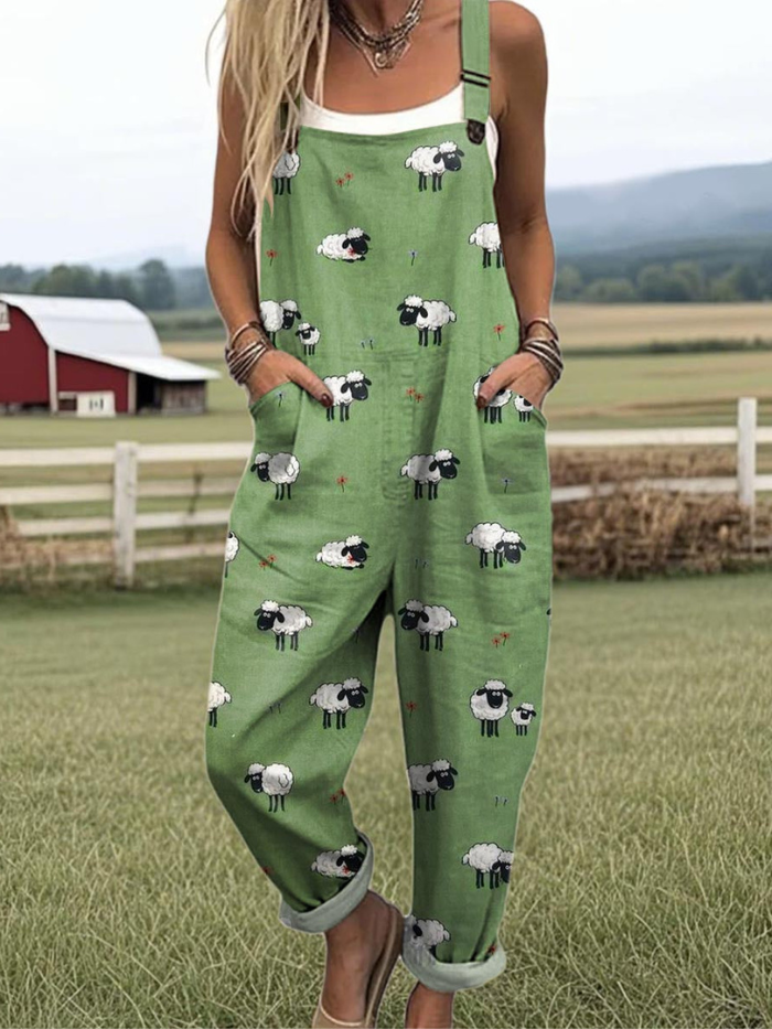 ZIRELIA – BOTANICAL WIDE-LEG JUMPSUIT