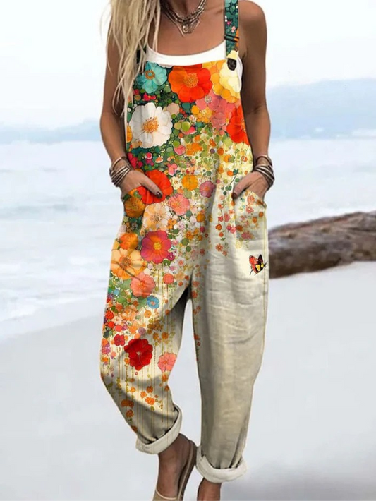 LYANNE – GARDEN BREEZE WIDE-LEG JUMPSUIT