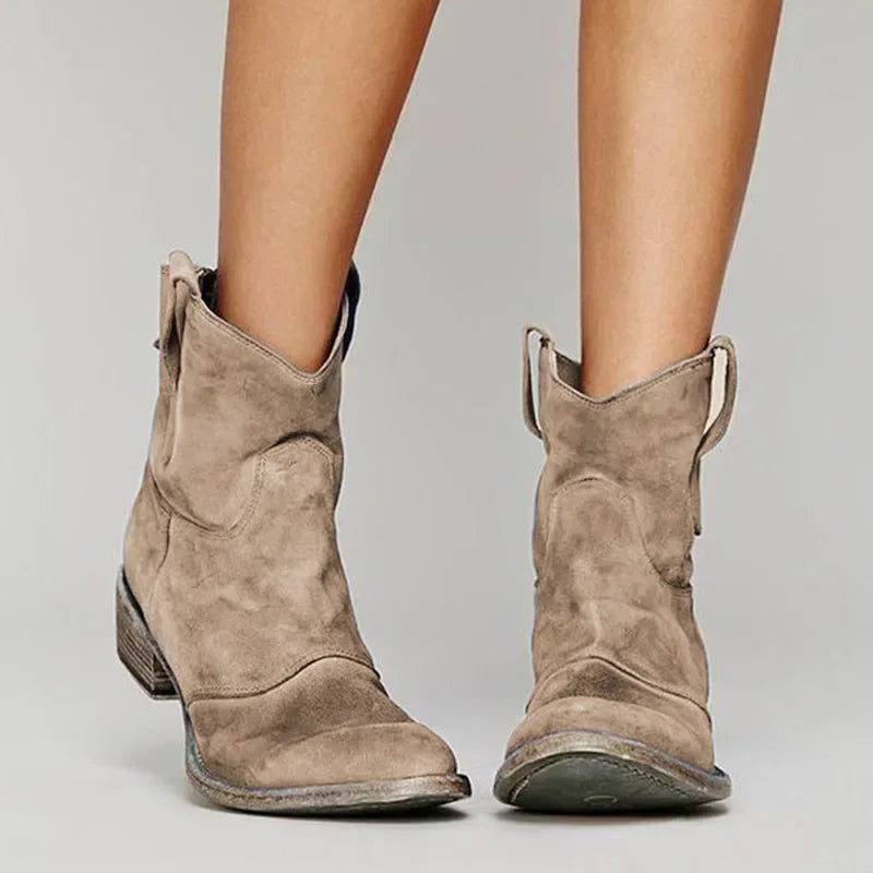 MELODY – WESTERN ANKLE COWBOY BOOTS