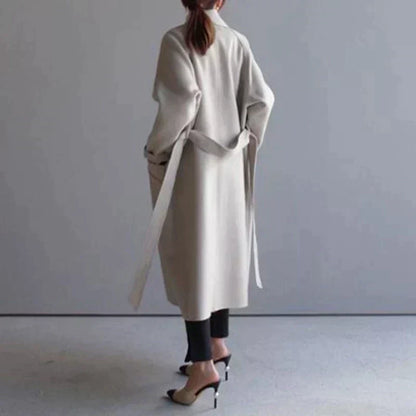 Ella - Longline Wool Coat