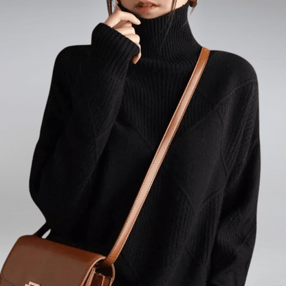 SYLVARITH – SOFT TURTLENECK SWEATER
