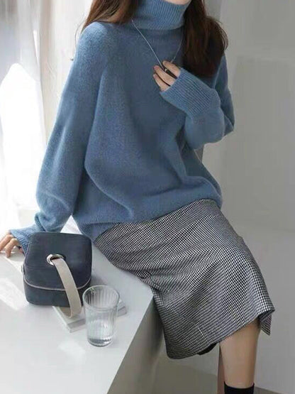 Heather - Cozy Turtleneck Sweater