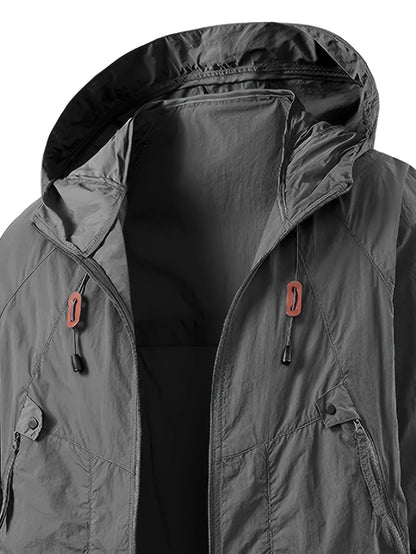 Dylan | Outdoor Waterproof Windbreaker Jacket with Adjustable Hood