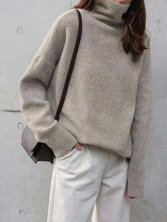 Heather - Cozy Turtleneck Sweater