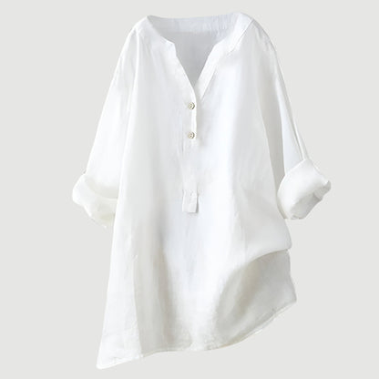 LYLA – AIRY AND COMFORTABLE LINEN TOP