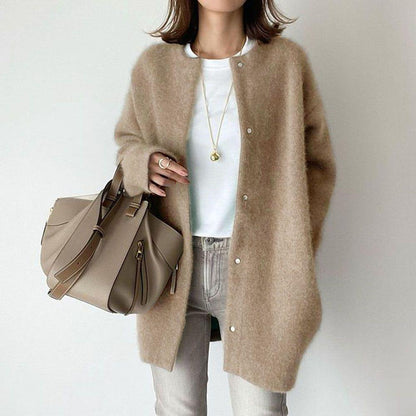 Zoey - Chic and Comfortable Woolen Jacket for Women