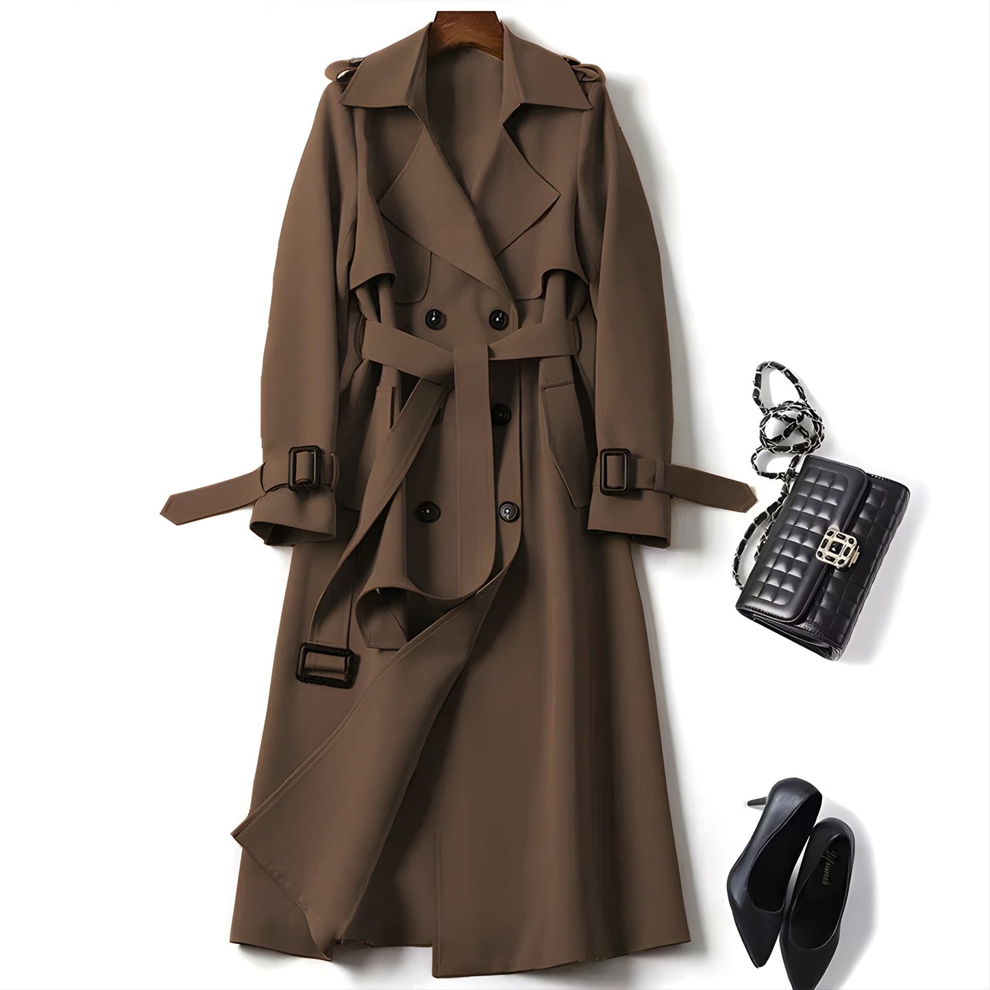 Eleonora™ | Elegant and fashionable trench coat
