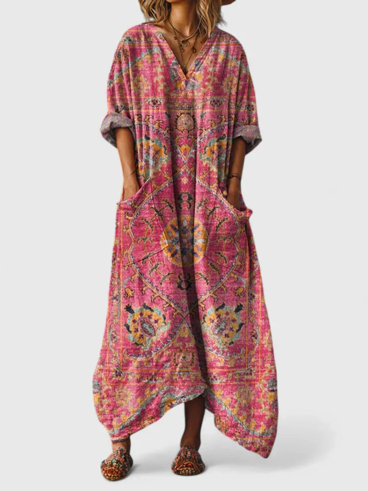 SHIELA - FREE-SPIRIT MAXI DRESS