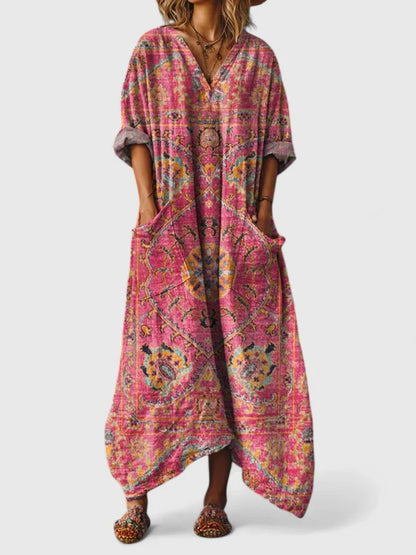 SHIELA - FREE-SPIRIT MAXI DRESS