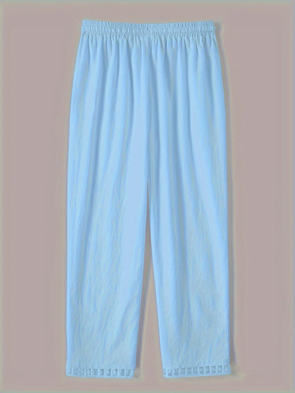 Wren – Relaxed Contrast Trim Cropped Pants