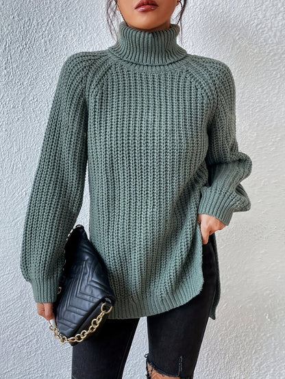 Isabella - Knitted Turtleneck Sweater