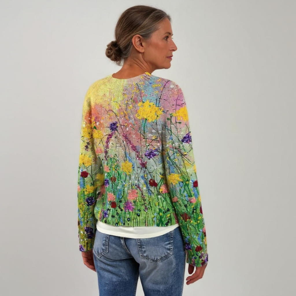 KELSEY – THE ARTISTIC MEADOW SWEATER
