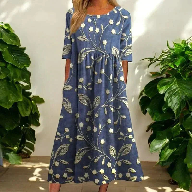 Ella - Relaxed Midi Dress