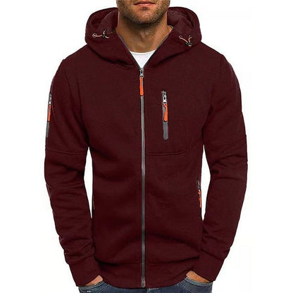 DYLAN – MODERN ZIP HOODED JACKET
