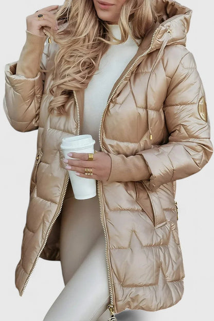 HAVEN – PADDED HOODED WINTER COAT