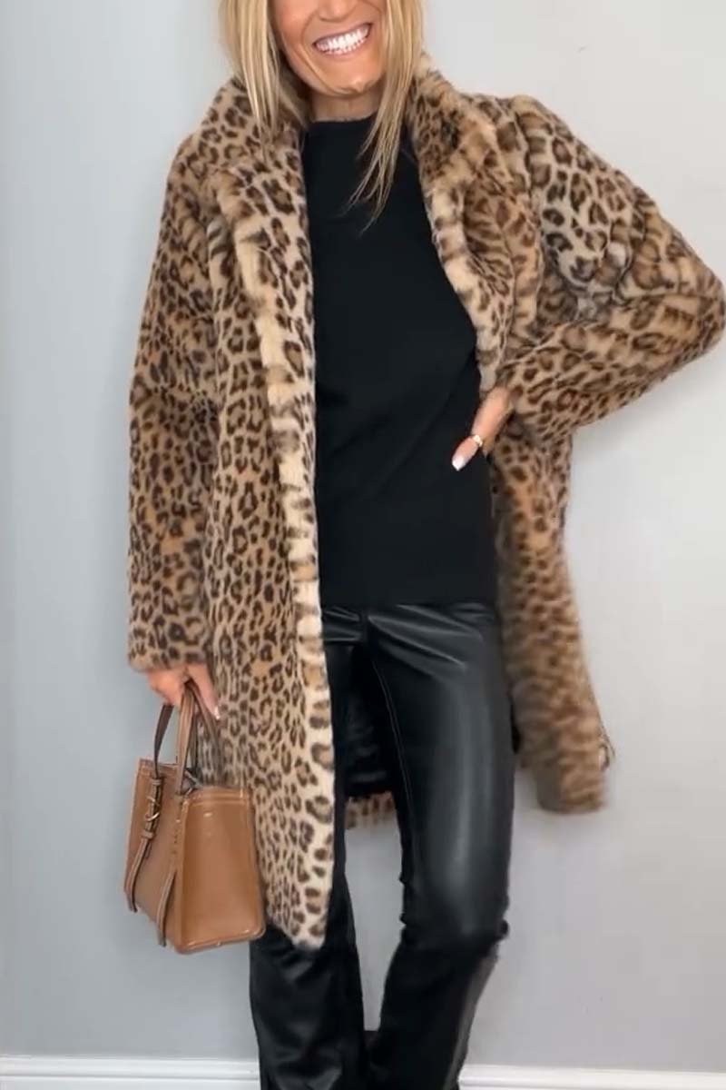 LIZZIE – LEOPARD PRINT COAT