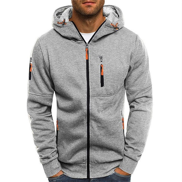 DYLAN – MODERN ZIP HOODED JACKET