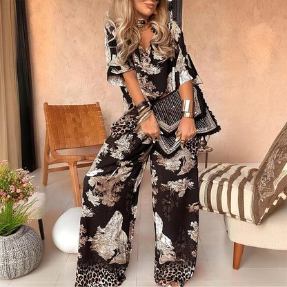 BIANCA – LUXE PRINTED TWO-PIECE SET