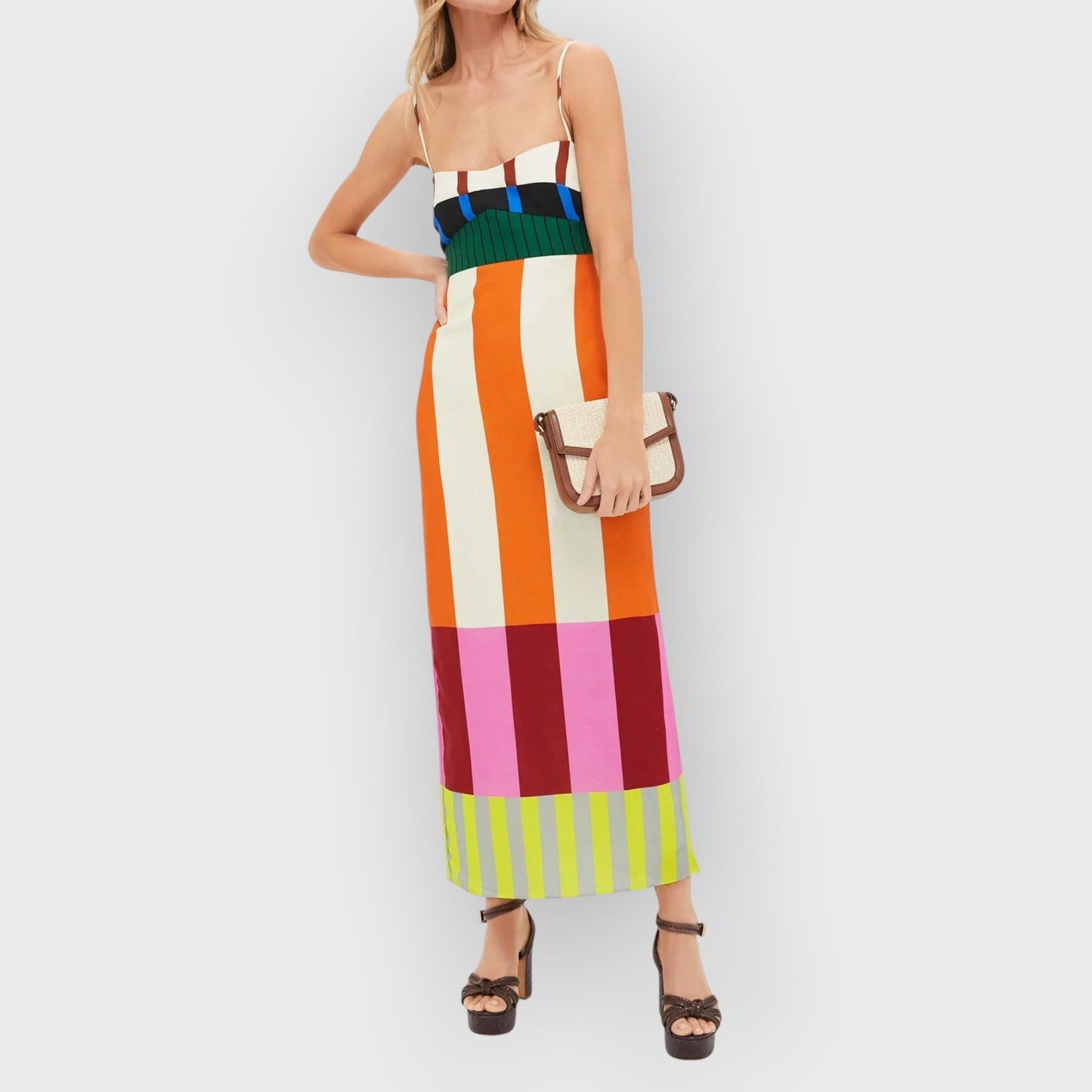 KAELIN – BENGAL MULTI PALOMA MAXI DRESS